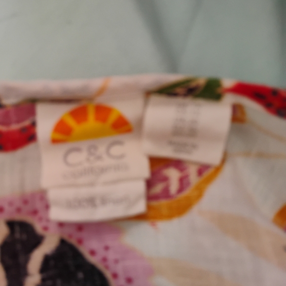 C&C California 100% Linen Pullover Top XL - Picture 5 of 7